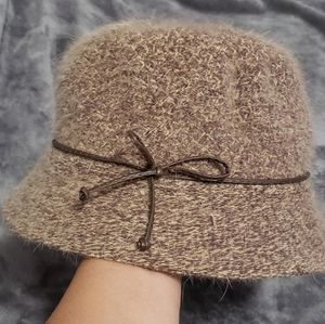 Angora/Wool Blend Bucket Hat